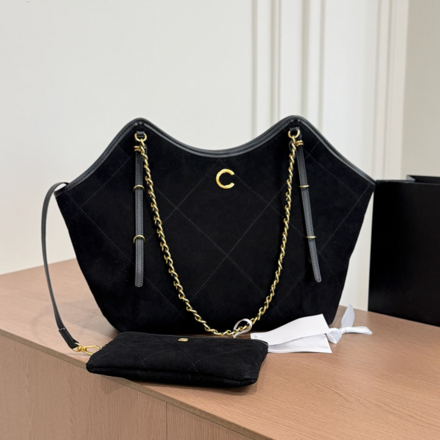 Designer Totes Bags Women Classic Handbag Fashion Letter Elegant Shoulder Bag Luxury Classic Bag Hasp Crossbody Bag Big Suede Leather Bag
