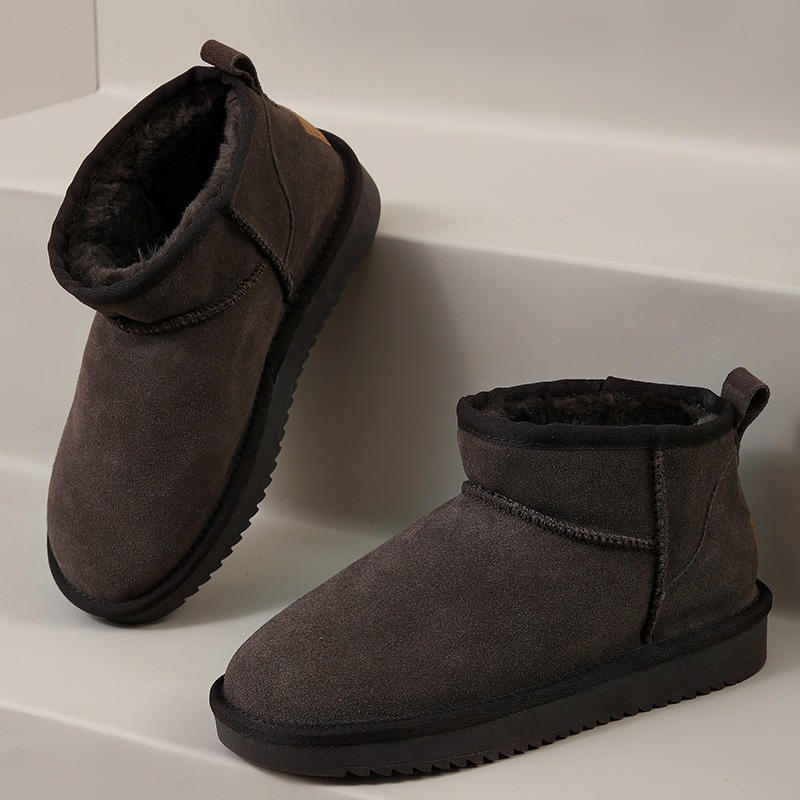 Classic Fashion Boots 2026 Winter New Women's Platform Snow Boots, Warm Fleece Lined Short Boots, Cozy Cotton Ankle Boots Free Shipping