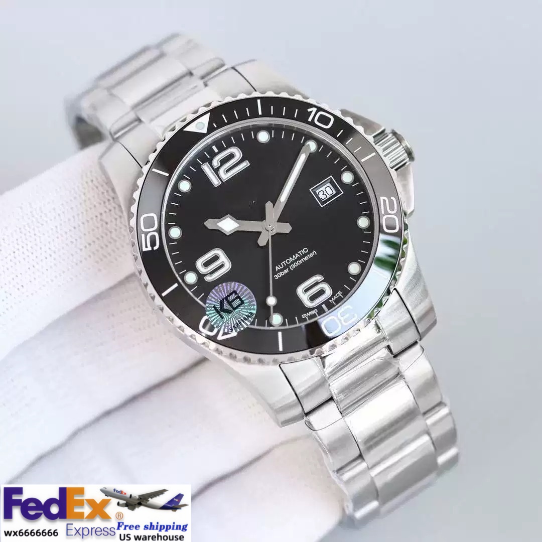 ZF Concours Mechanical Watch with Steel Bracelet, Dive Watch, Night Light, Waterproof, Masterpiece Factory Wholesale, 2824 Movement