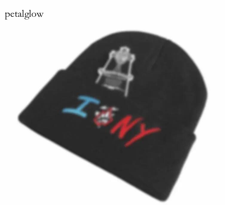 chrome Beanie Skull Caps Classic chrome winter warm beanie womens designer pullover cold casquette mens outdoor ski hat ace cross ch High Quality Ca