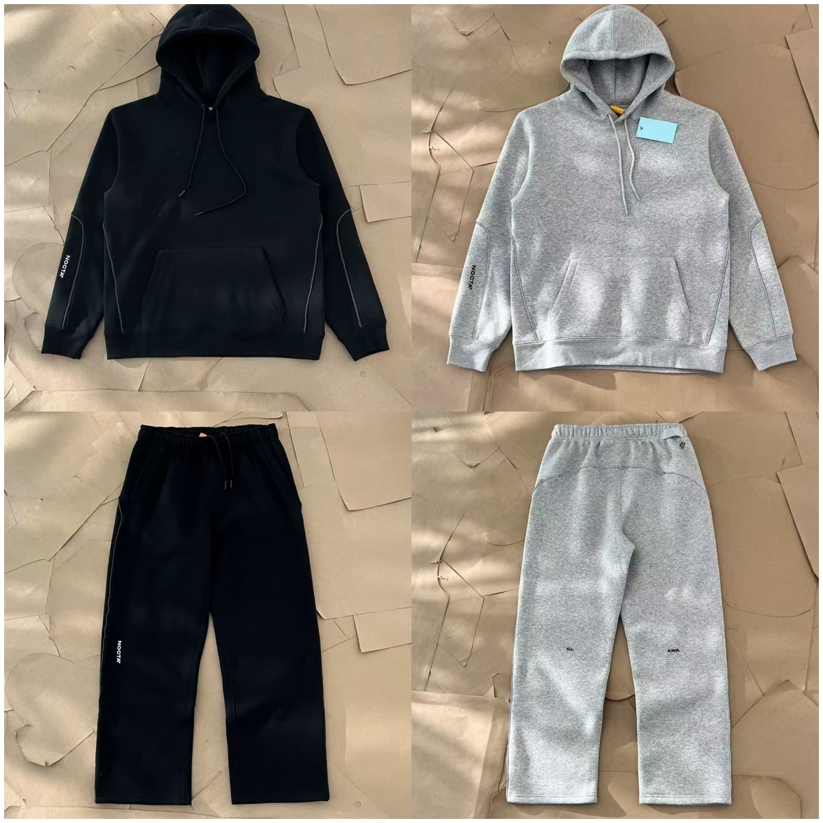 Mens Nocta Tracksuit pants Designer Hoodie Thick Tech Fleece Sports Joggers Sweatpants High Quality Trousers Track suits Running jumper Straight leg
