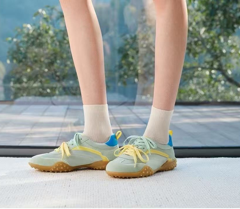 Baskets décontractées tendance à blocs de couleurs les plus vendues
