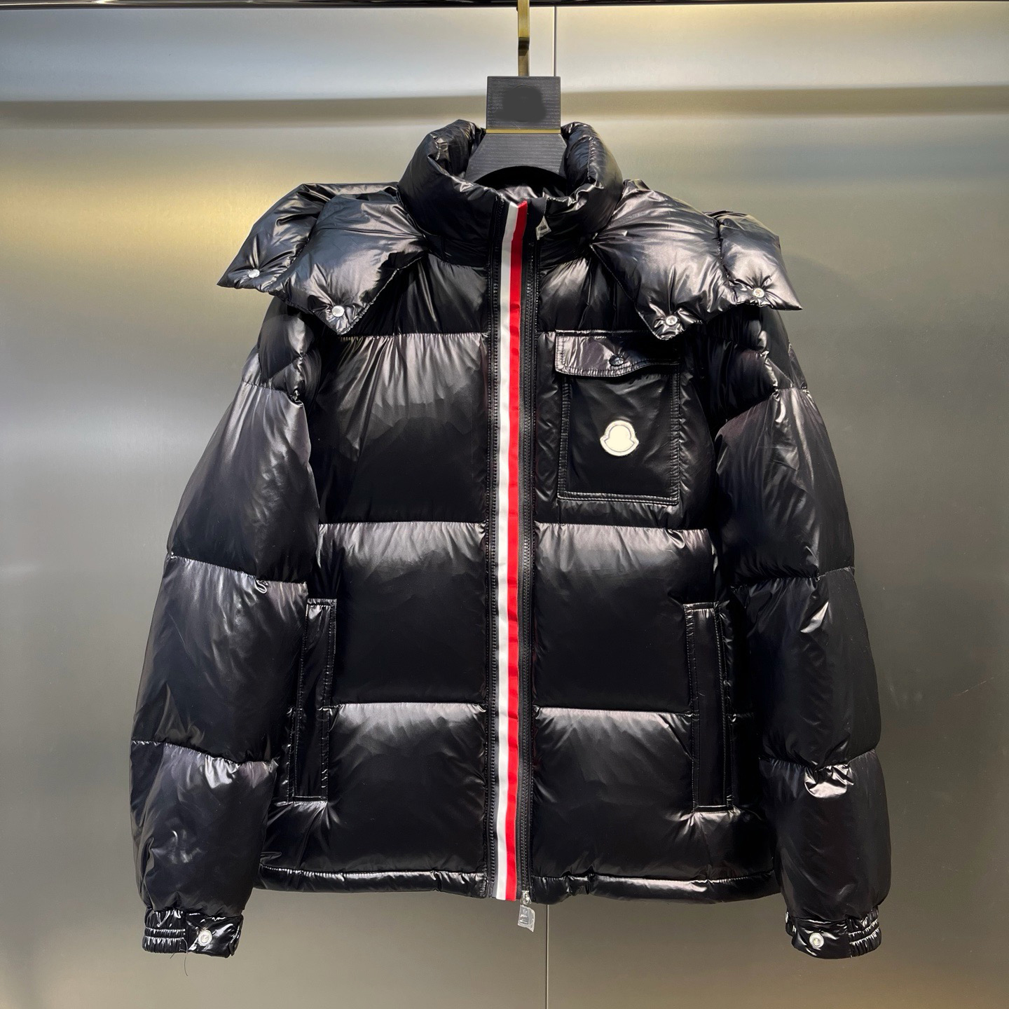 Woman's Down Outerwear Winter warmth Men's leisure Couple's down men's and women's short winter non wash thick hooded gloss