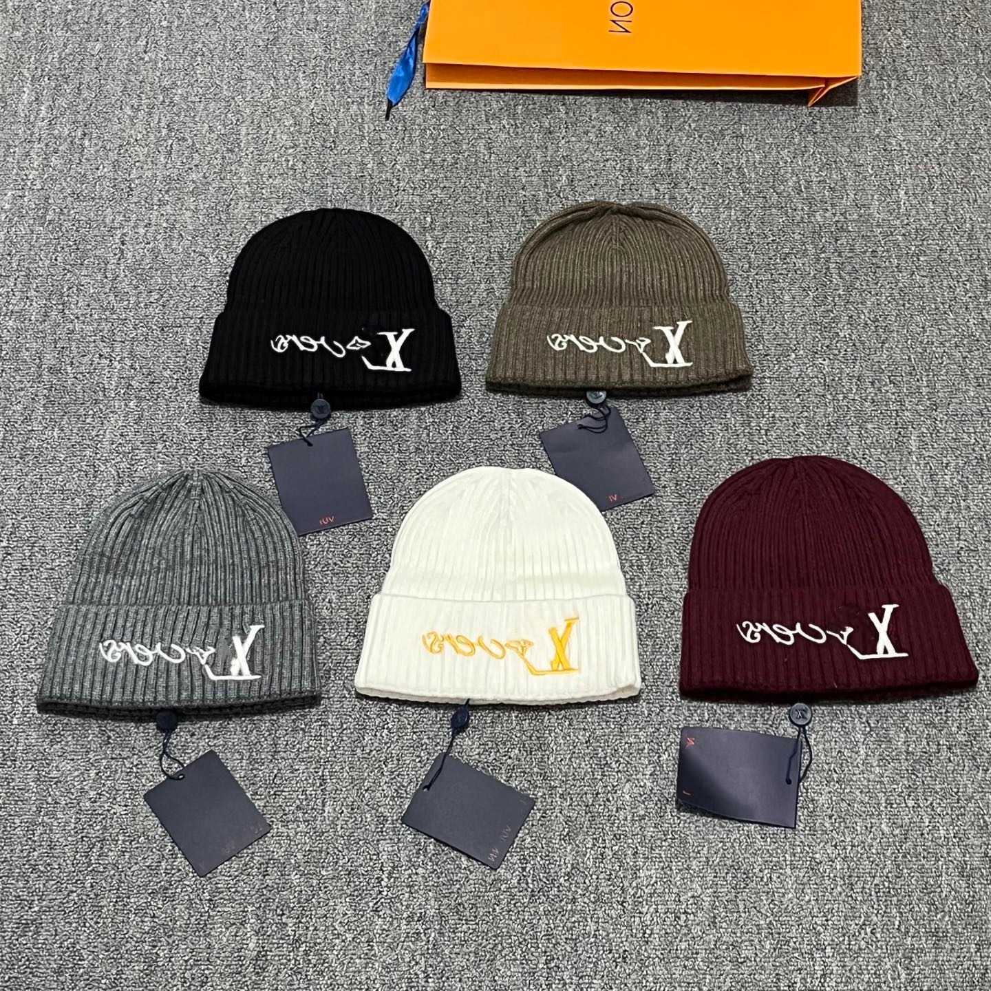 bonnet Women Men Premium knitted High Quality Winter Leisure Sports beanie with Embroidery Classic woolen hat Style S260818MASP beanie