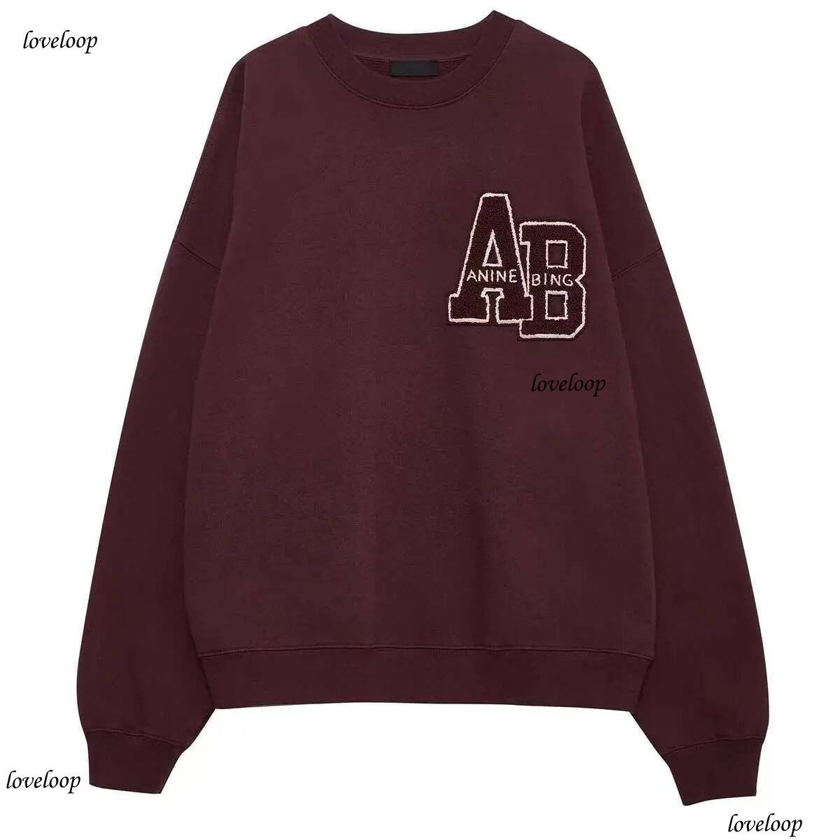 Aninelies Binglies Hoodie Popular Designer Aninelies Binglies Hoodie Womens Hoodie Crew Neck ABing hoodie Trendy Fleece Women Pullover Embroidery Lo