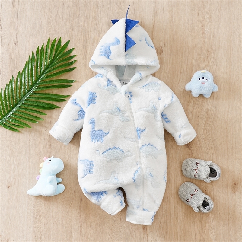 2026 New Autumn Dinosaur Style Casual Cartoon Soft Toddler perfume Jumpsuit Costume Romper Onesie cologne Print Clothes Boy 260807Cj Designer