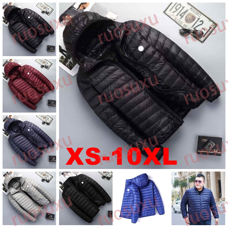 Designer Puffer Down Jacket Big Size Mens Jacket Embroidery Big And Tall Comic Down Coats Lightweight winter warm Outdoor Hooded oversized 5xl 6xl 7
