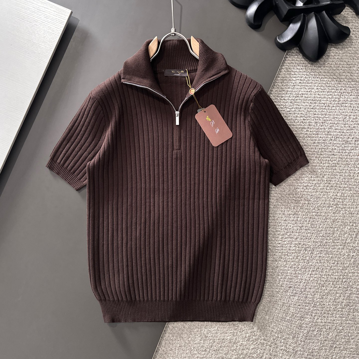 LP polo Classic Men's Polos Top Quality T-Shirts Short Sleeved Summer Cotton Embroidery Luxury T Shirt New Designer Polo Shirt High Street Tee