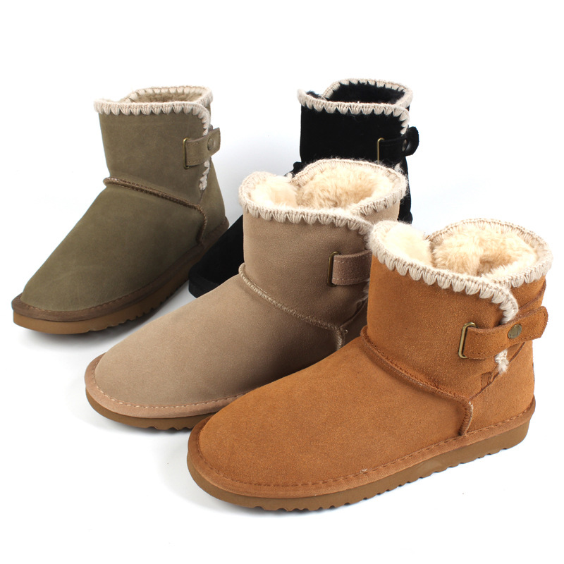 GYXS new luxury snow Boots Fashionable and minimalist snow boots warm and thick versatile and casual free shipping