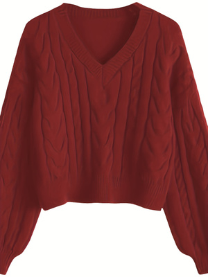 Robe cardigan à manches longues de style rétro tendance, idéale pour les petites dames, sweat-shirt fabriqué durable