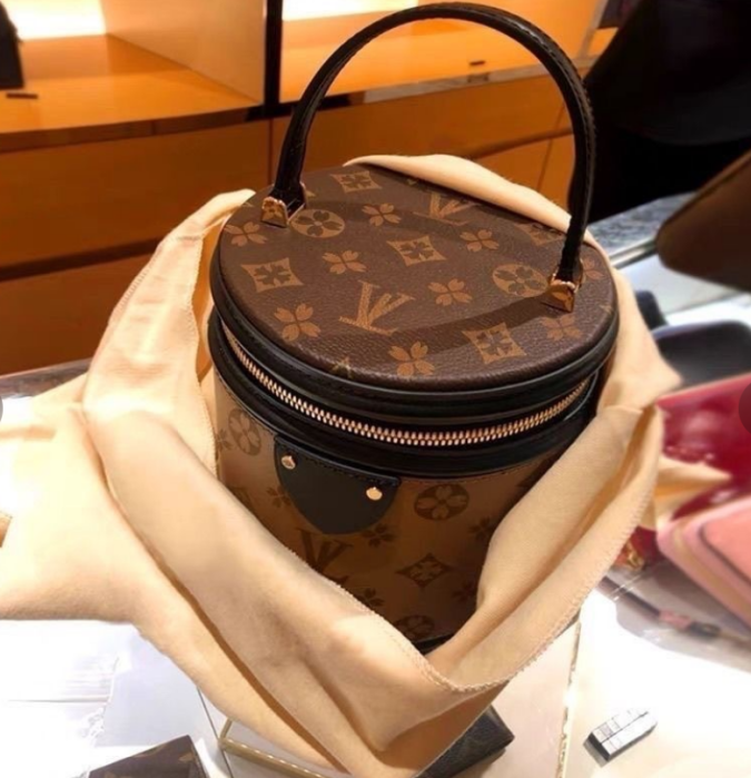 Designer Bag vintage Brown Flower Round Bucket Bag Women Crossbody Handbag Shoulder Bags Luxury Composite Ladys Clutch tote Bag Evening Bag Female m