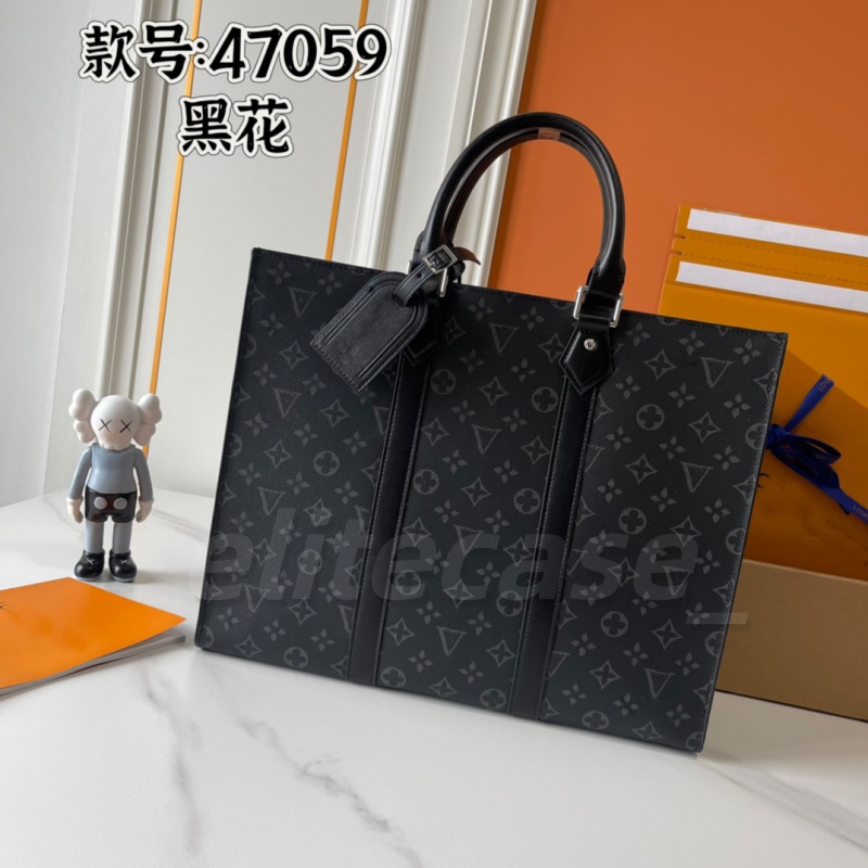 crossbody designer bags women Sac Plat 24h Monogram Taurillon Leather Lg G90 M24786 Eclipse briefcase men office work bag Laptop Bag commuter bag sh
