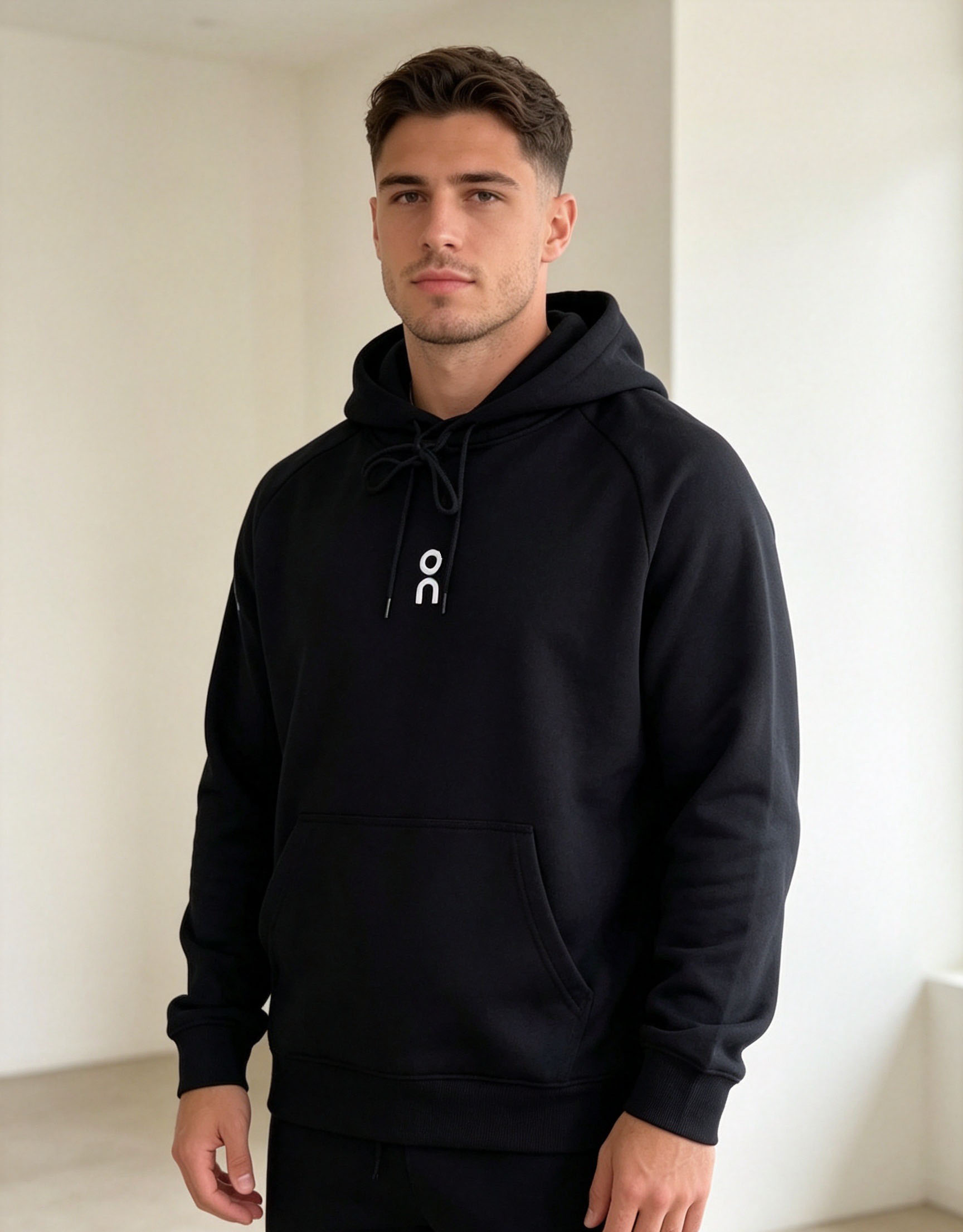 Sudadera con capucha extragrande con forro interior de franela, moda Otoño-Invierno, con un toque de diseño de Asia Oriental