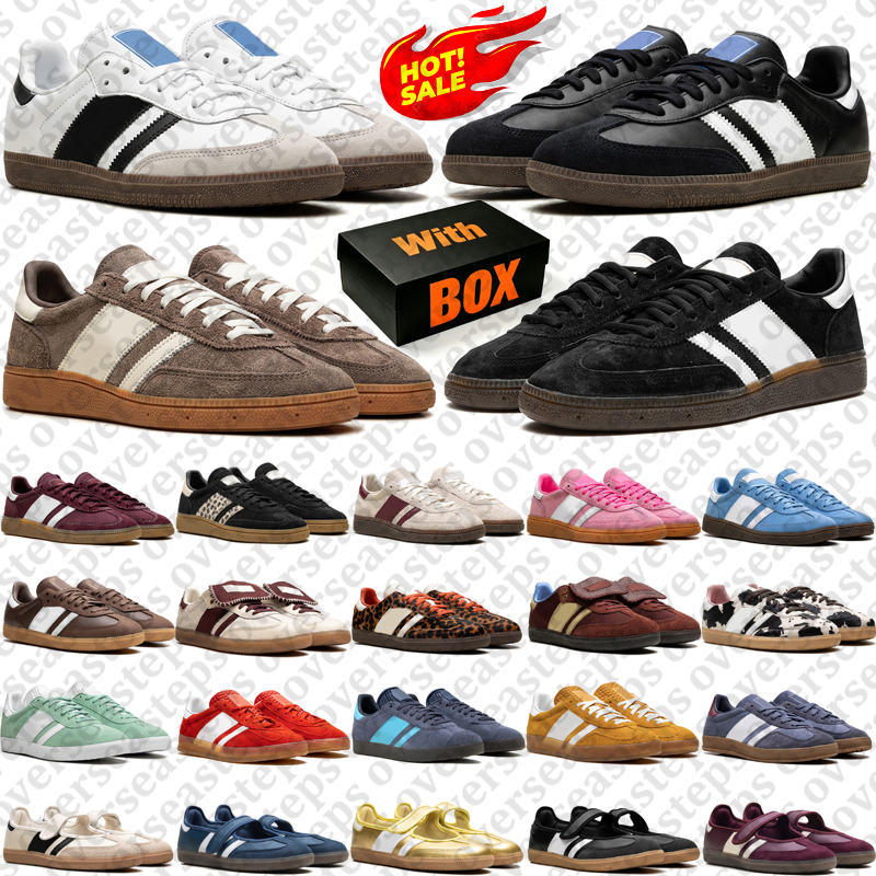 with box men women designer casual sneakers low flat sport trainers black white blue beige multi color street walking shoes size36-45