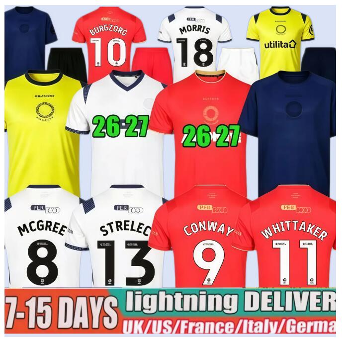 Middlesbrough 26 27 Jersey 2026 2027 Home Away soccer Jerseys Fans Men Kids Football Jersey Shirts Kit CLARKE HACKNEY McGREE LHEANACHO BURGZORG AZAZ