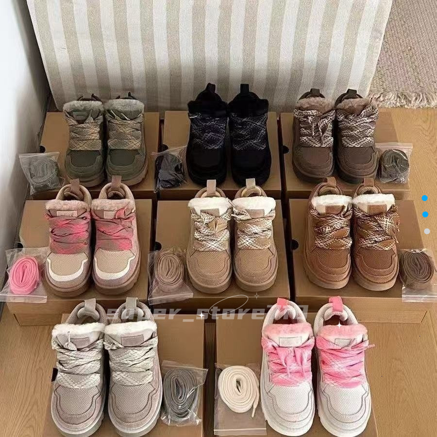 Top quality Tazz Slippers tasman fur Designer Shoes slides sandals classic ultra mini platform boot Suede Shearling Slipper men women shoes