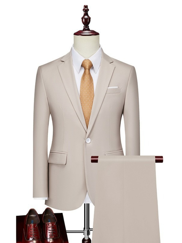 (296) Men's Business-Casual Suit Set