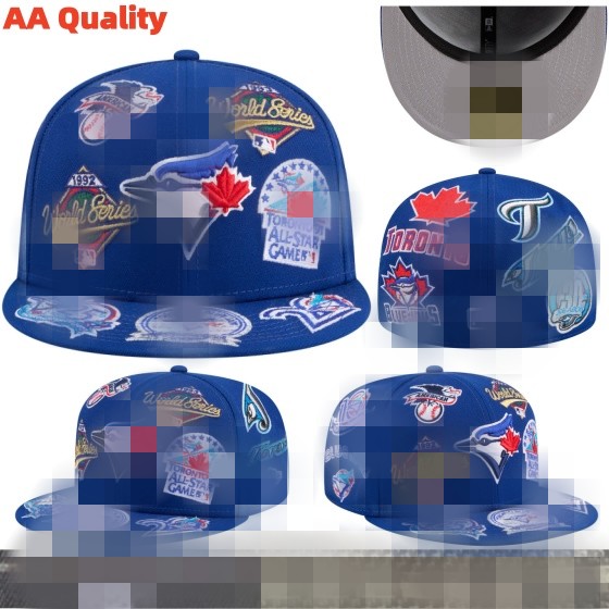 (VIP55)Designer Baseball Fitted Hat Unisex Blue Jays all star Trends Street Caps multiple Color stitched teams Full Closed Caps Outdoor athletics Sp