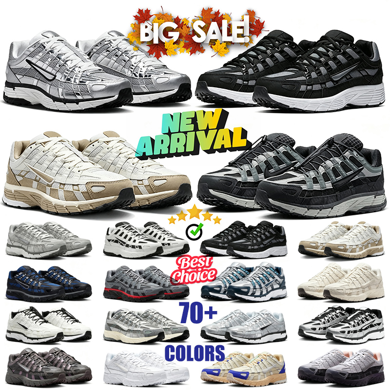 Millennium Retro Style Running Shoes Mens Womens p6000 Premium White Black Pink Cool Gray Olive Green Navy Blue Metallic Silver Racing Blue Sneakers