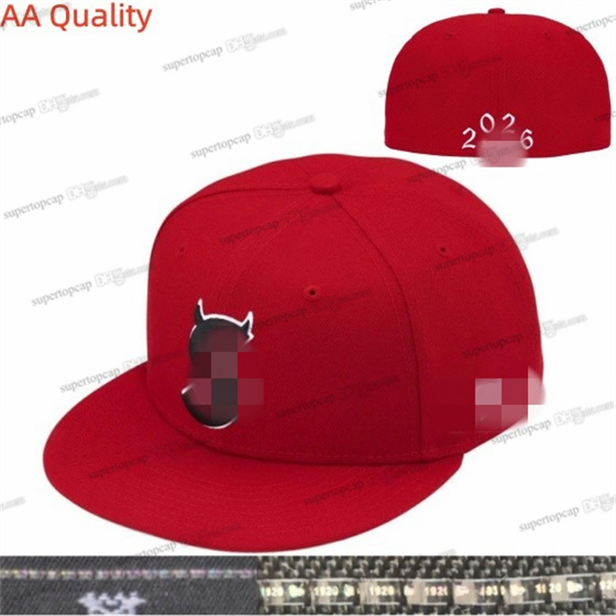 2026 Men's Baseball Fitted Hats Diamond stitched Full Closed Caps Sport 32 super Designer Team Cap S letter Snapback born X raised style trucke