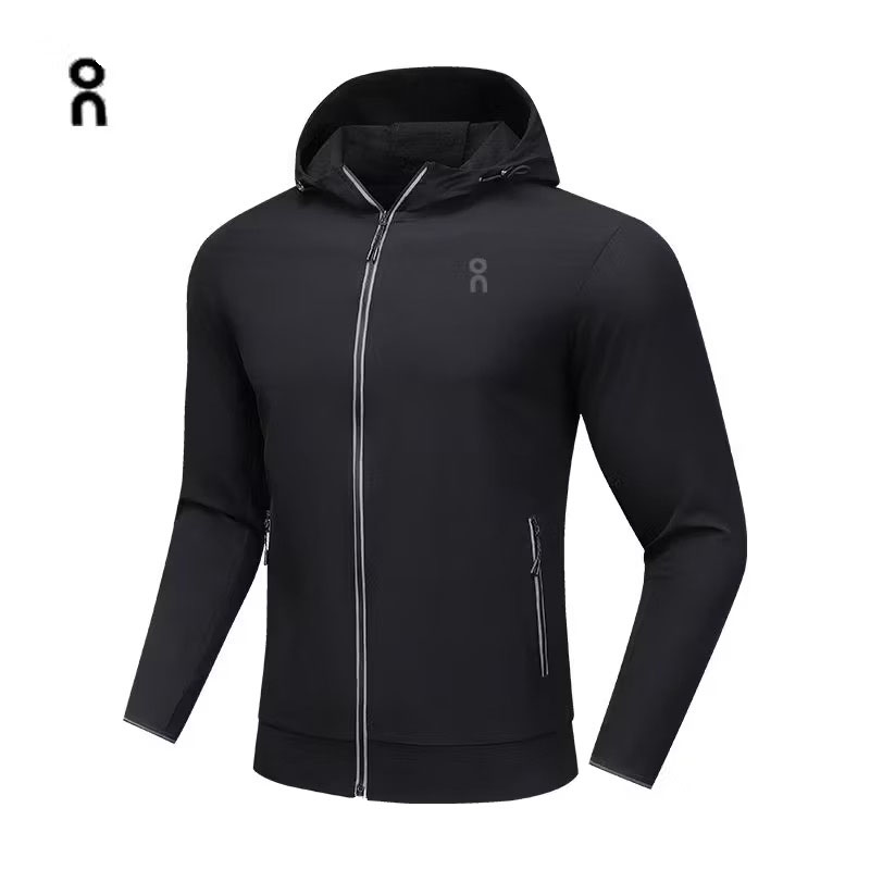 Ademende sportkleding voor heren: lichtgewicht, sneldrogende outdoorjas van stretchstof