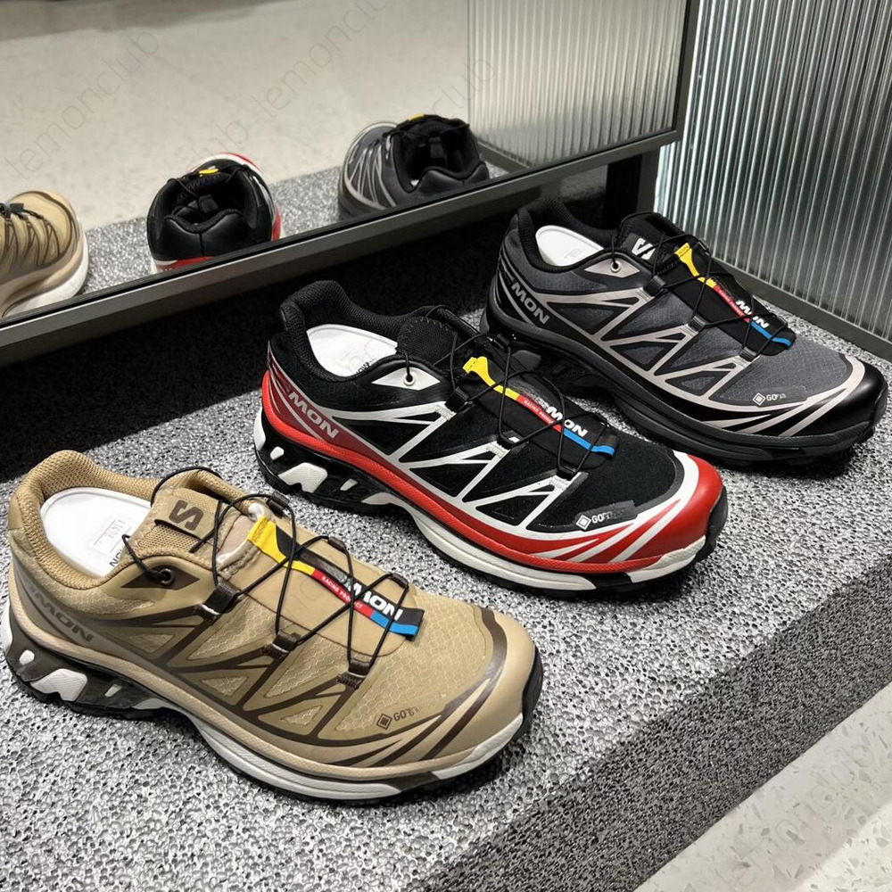 XT6 Sport Shoe Designer Gortex Running Shoes XT 6 XT4 Pink Brown Green Ultra Lunar Triple Black Mens Trainers Womens Outdoor Sports Sneakers Size 36