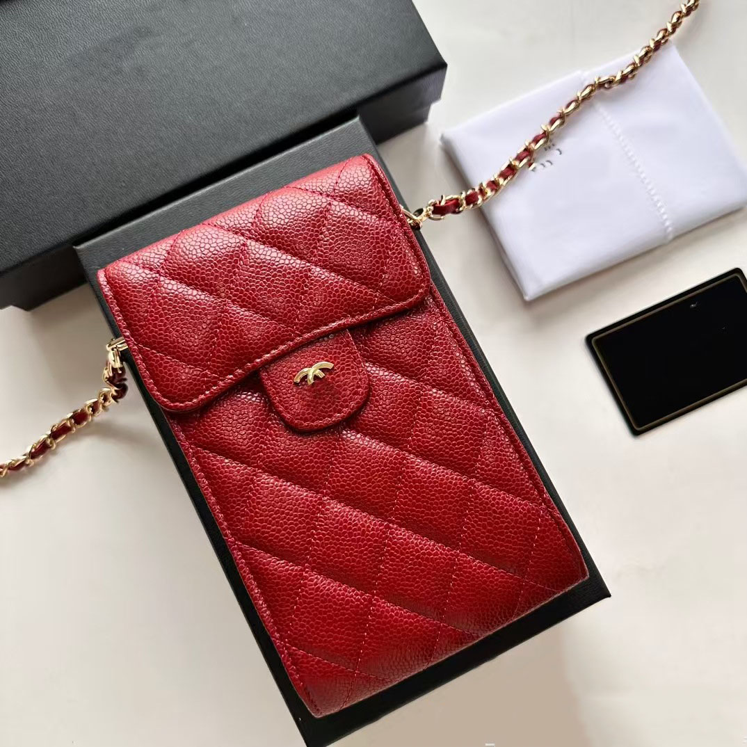 Designer Phone pouch bag top woman designer cases bags Pouches leather Shoulder High quality fashion phone bag Cell Phone Cases