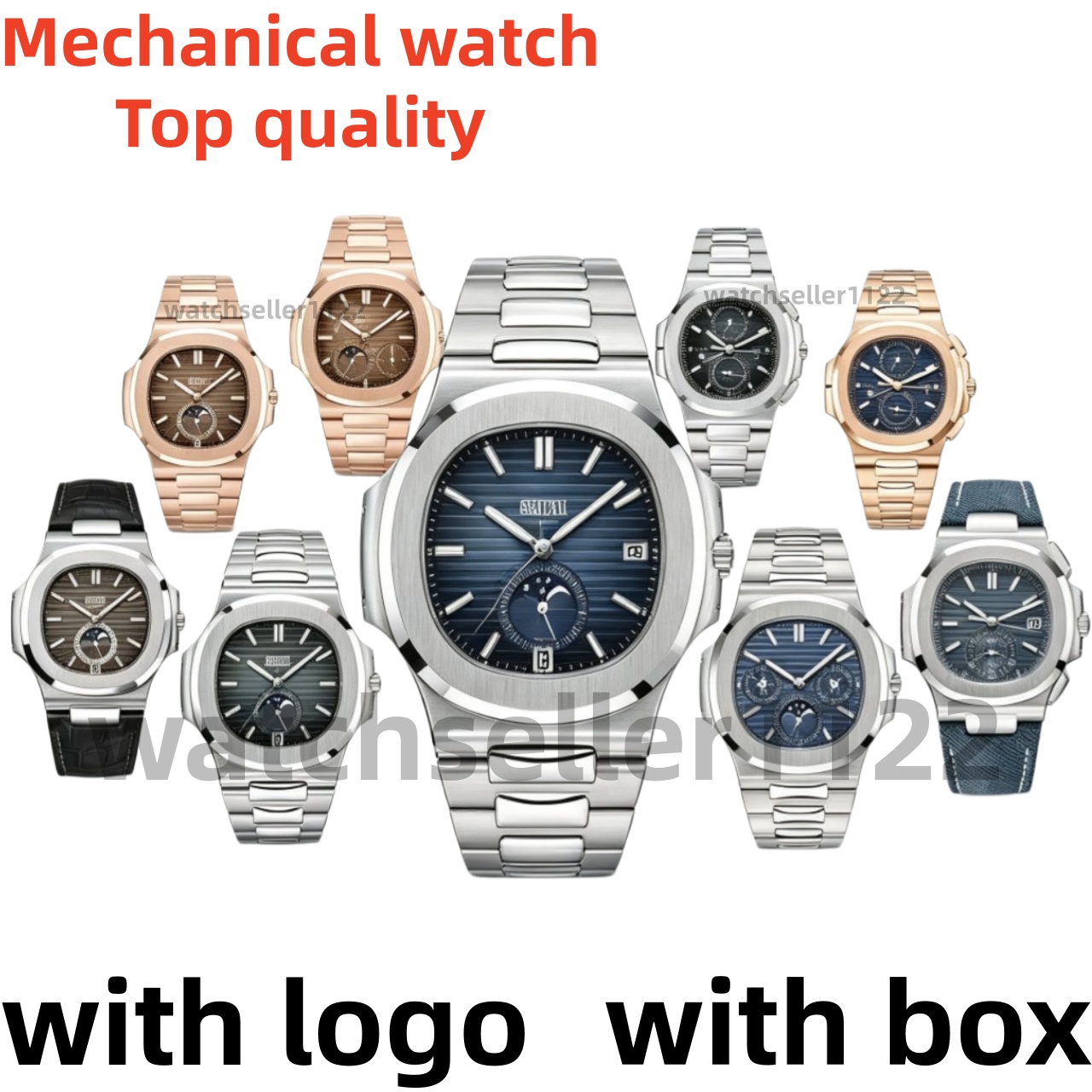 Designer watches men 41MM automatic watch luxury waterproof sapphire glass Wristwatches with Stainless steel Rubber strap reloj orologio montre with