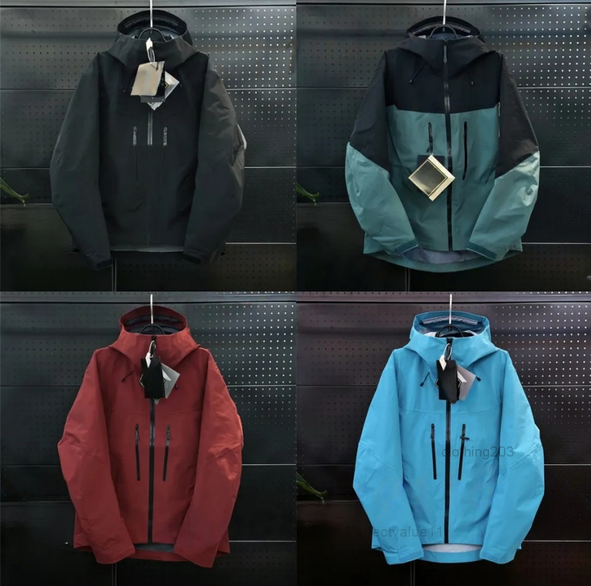 Men Jacket Three Layer Outdoor zipper jackets Waterproof warm Jackets For sports Women SV/LT Jacket Male Casual Lightweight Hiking Jacket Size77