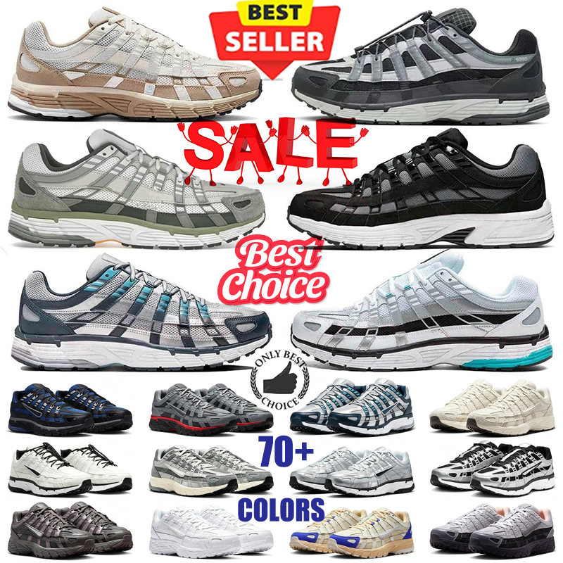 Millennium Retro Style Running Shoes Mens Womens p6000 Premium Black Pink Cool Gray Olive Green Metallic Silver Racing Blue Sneakers size 36-45