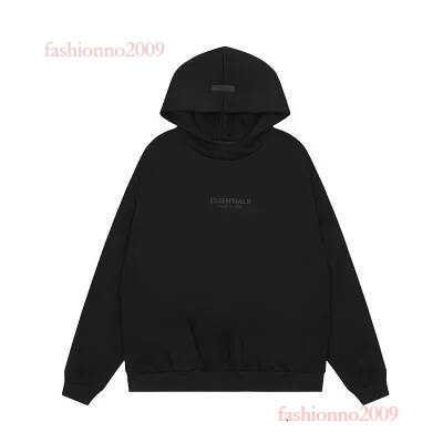 High Quality Essential Hoodie Mens Womens Designers Winter Man Essintals Hoodies Classic Black White Set Clothes Versatile Essentiaels Long Sleeve N