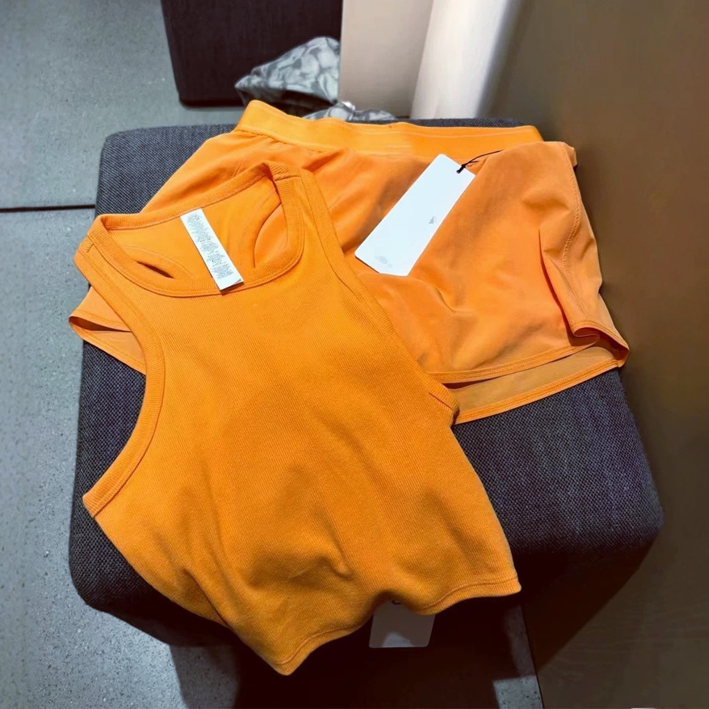 Designer Yoga Shorts Tennis Skirts Sets Paradise Pink Tank Tops Suit Up Pants Orange Skirt Gym Leggings Women Clothes Trousers Jogger Sweatpants