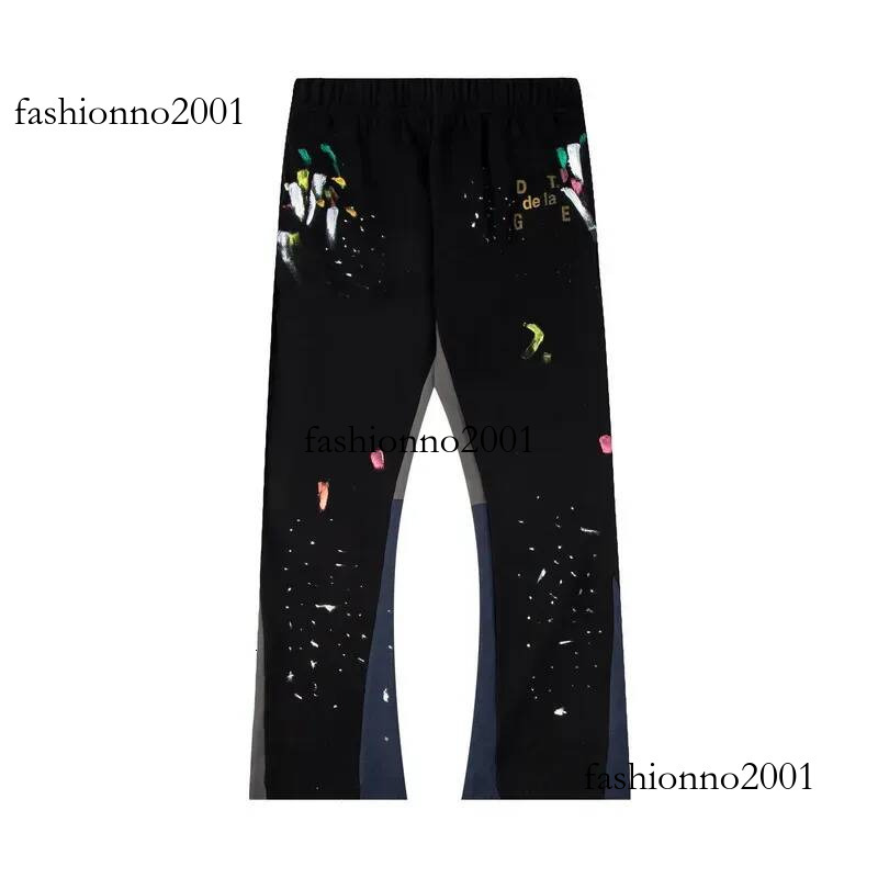 Designer Galleru Dept Pant Men Women High Street Casual Loose Flared Galleryer Dept Pants Fashion Elastic Drawstring Sports Jogging Gallreydeptt Tro