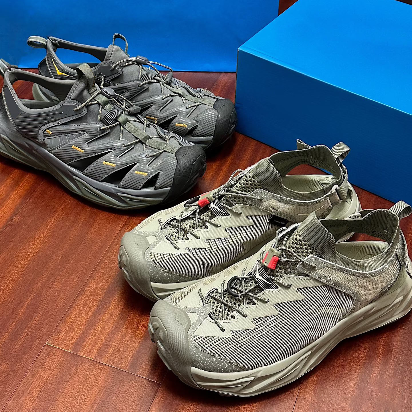 2026 new men Women's Hopara 2 Designer Shoes Amphibious Hiking Water Sandals Canyoning Quick Dry Breathable Mesh Non Slip Outdoor Trail Trekkin