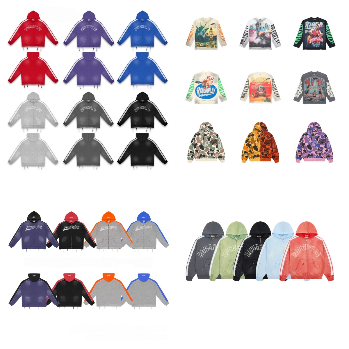 Designer Mens Hoodies Trendy Hot Rhinestone Letter Printed Cotton Hooded Zipper Sweatshirt Mens Womens High Street Hip Hop Casual Oversized Hoodies
