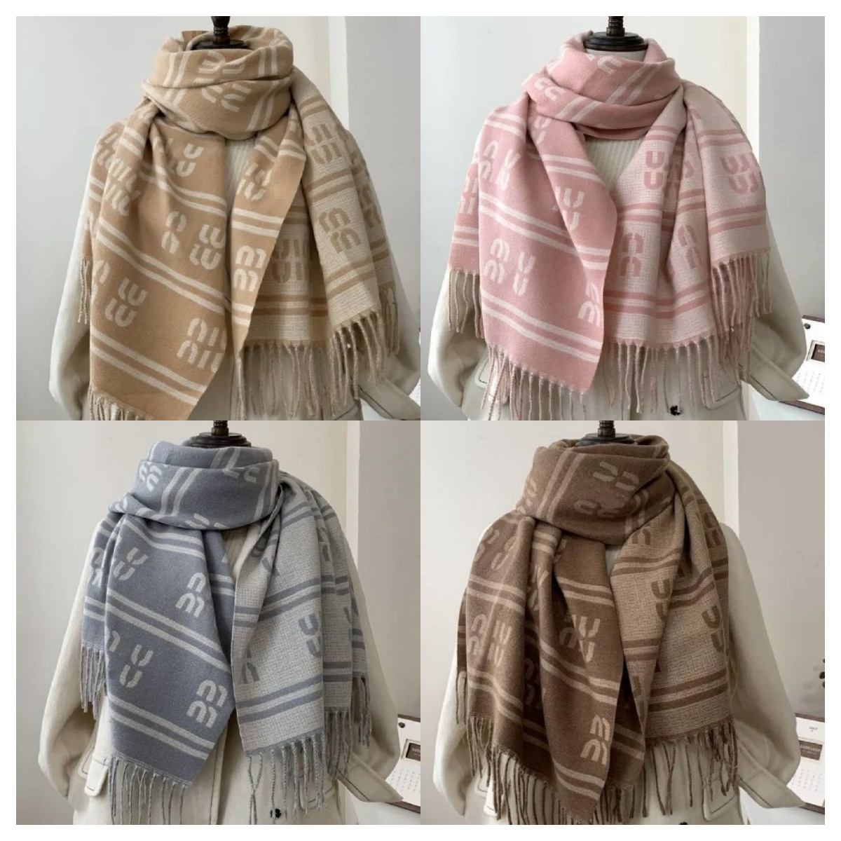 Scarf designer cashmere scarf women men classic fashionable High quality letter decoration autumn winter keep warm outdoors travel Gifts tasseled