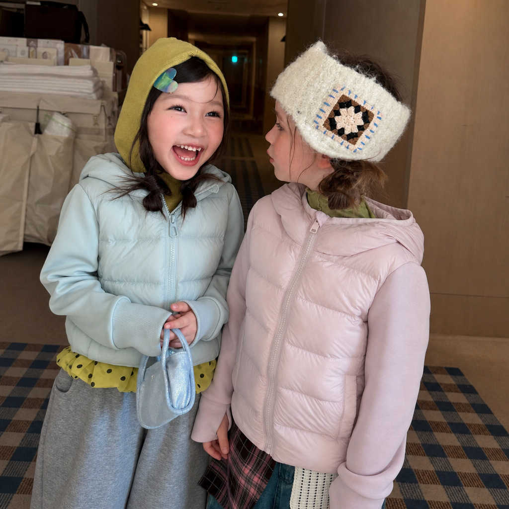New national standard payment Children's Down Jacket Winter 90% White Duck Down Lightweight Down Jacket for Girls and Babies L26821A