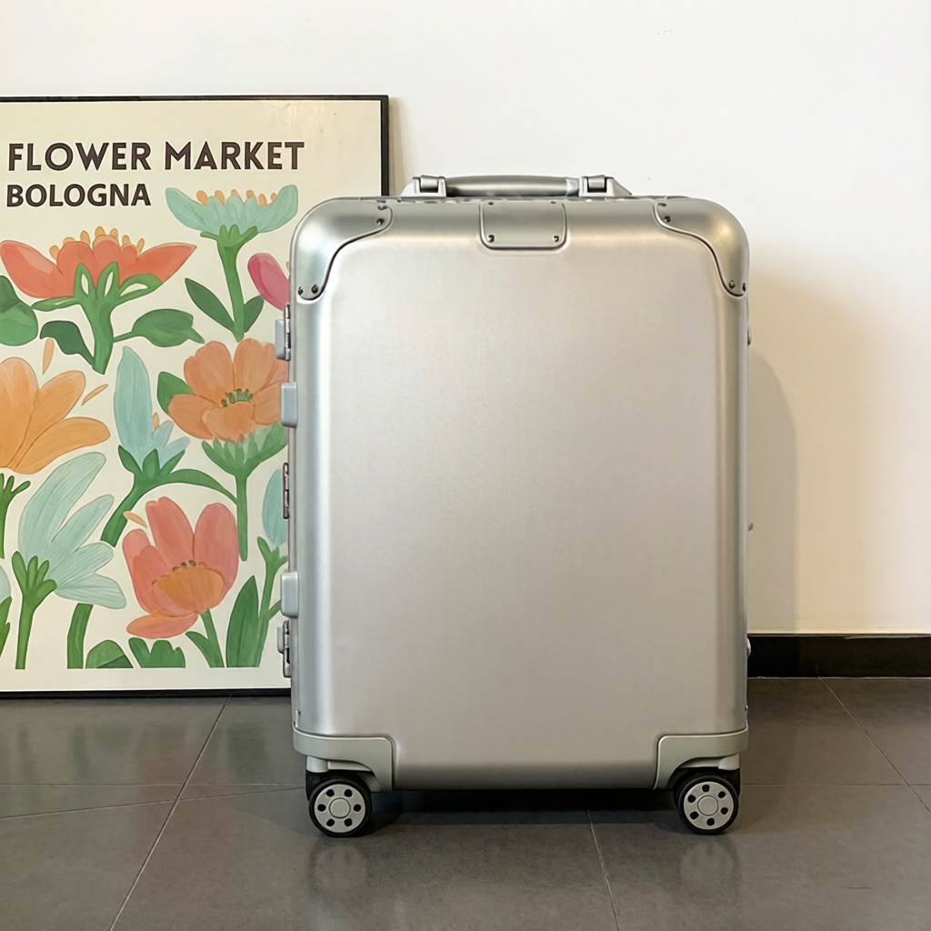 Valise de créateur Bagage unisexe en polycarbonate Taille de cabine Bagage à roulettes Sac à roulettes léger Serrure sécurisée Rangement spacieux