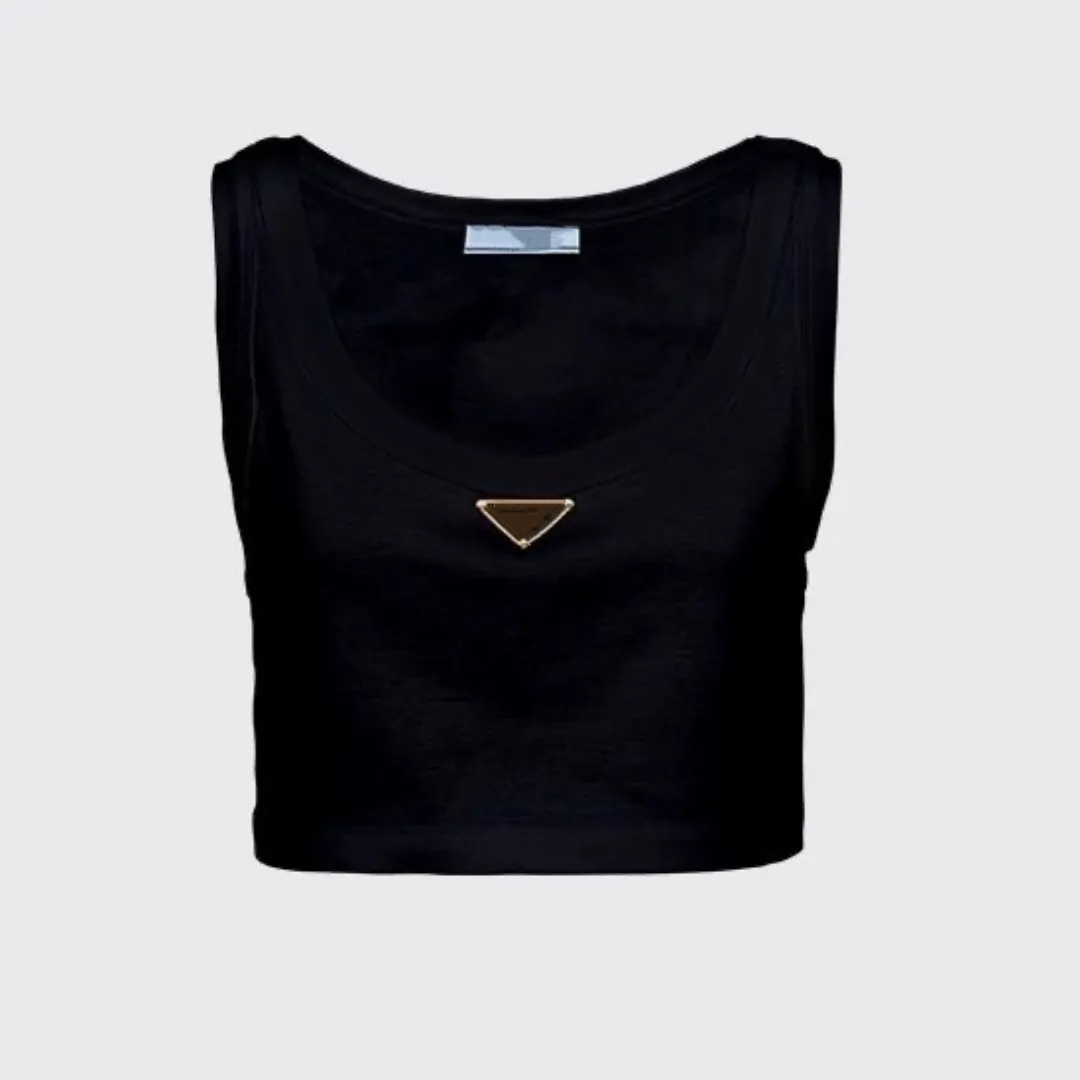 Designer Womens Tops Tank Top Tshirt Top HighQuality Sexy Tank Top SummerJersey Camis Knits TeesDesigner Embroidery Knitted Vest Sleeveless Backless