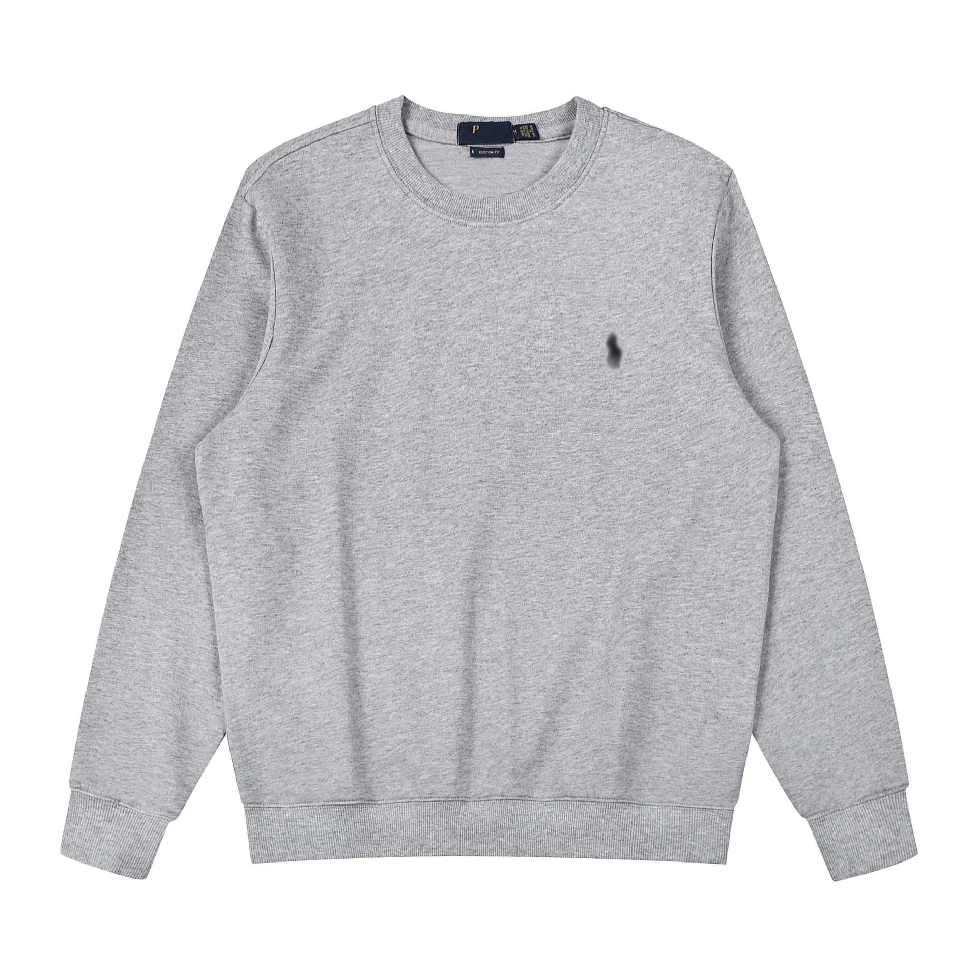 Comfort-Focused Unisex Long Sleeved Sweatshirt Featuring Distinctive Stitched Patterns Elegant Embroidered Detail Men's & Womens Pullover for E