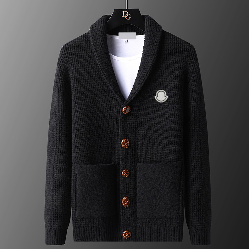 2026 New Hotsales Luxury Autumn men's Sweaters Cardigan Fashion Embroidered Brand Logo Men Casual Knitwear Designer Sweaters Jacket Top Asian S