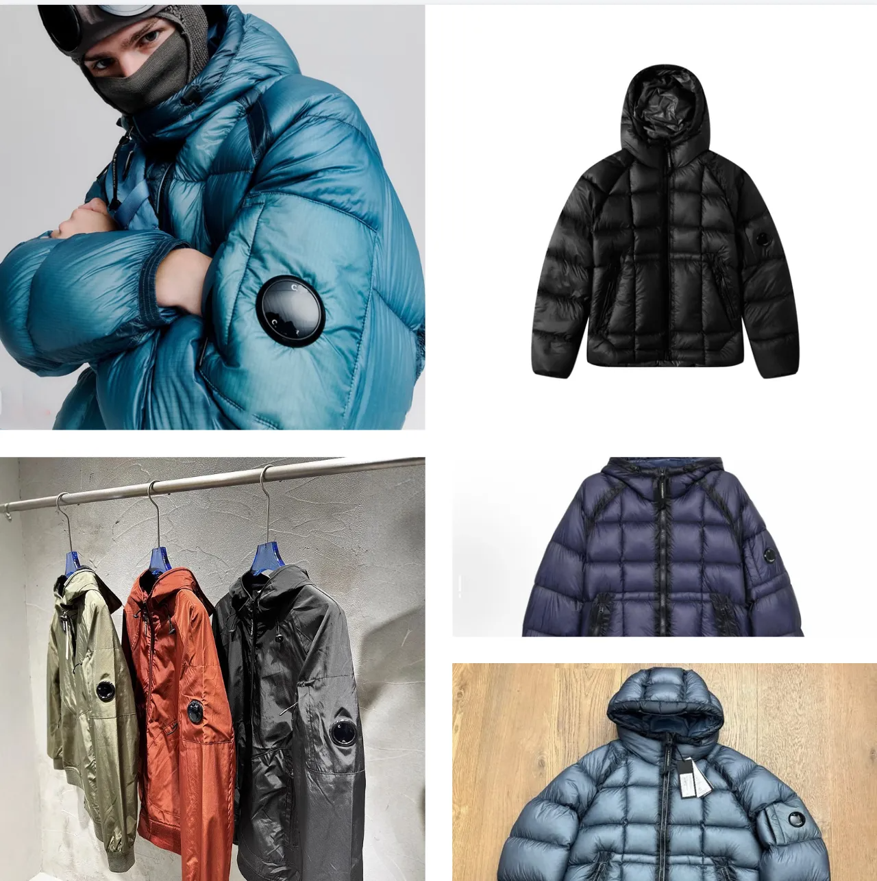 puffer cp Mens Jackets Spring assault suit jacket Designer Candle Correct version 1:1 Pure cotton luxury style casual sports