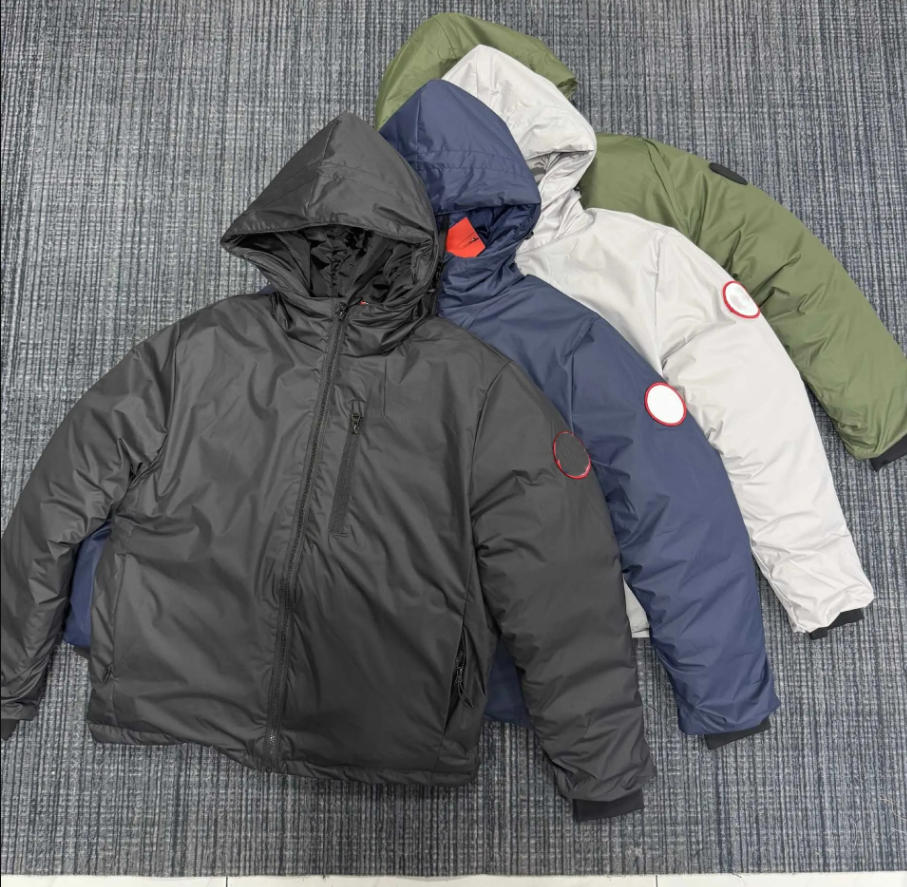 Katoenen jas met capuchon, lichtgewicht, winddicht, losse bovenkleding, unisex high street trendy merk kapjas voor heren en dames