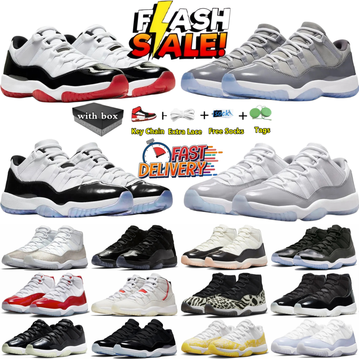 Chaussures de créateurs unisexes 11 chaussures de course baskets chaussures de basket-ball sports de plein air adaptés à un usage quotidien avec