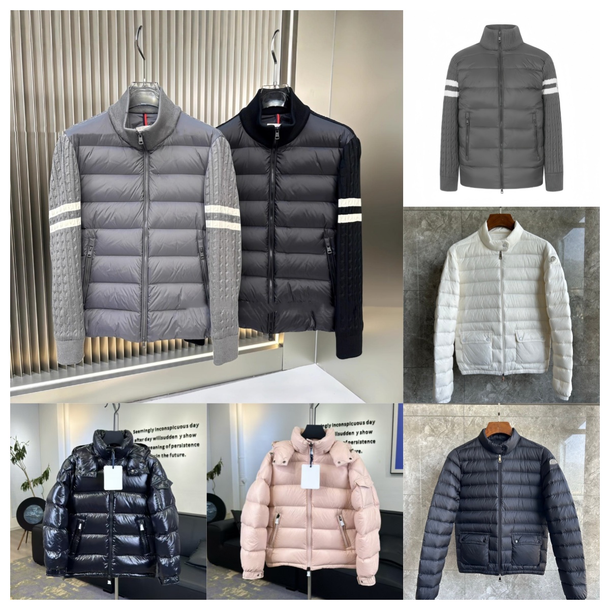 Men Women's Lightweight Windproof Slim Fit Down Jacket High Quality Designer Simple Warm Streetwear Athleisure Trendy Brand Coat