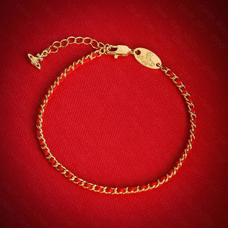 AAA vivi bracelet designer luxury brand jewelry High Version Saturn Diamond Studded bracelet Minimalist Ladies elegant jewelry Vivienes Viviannens b