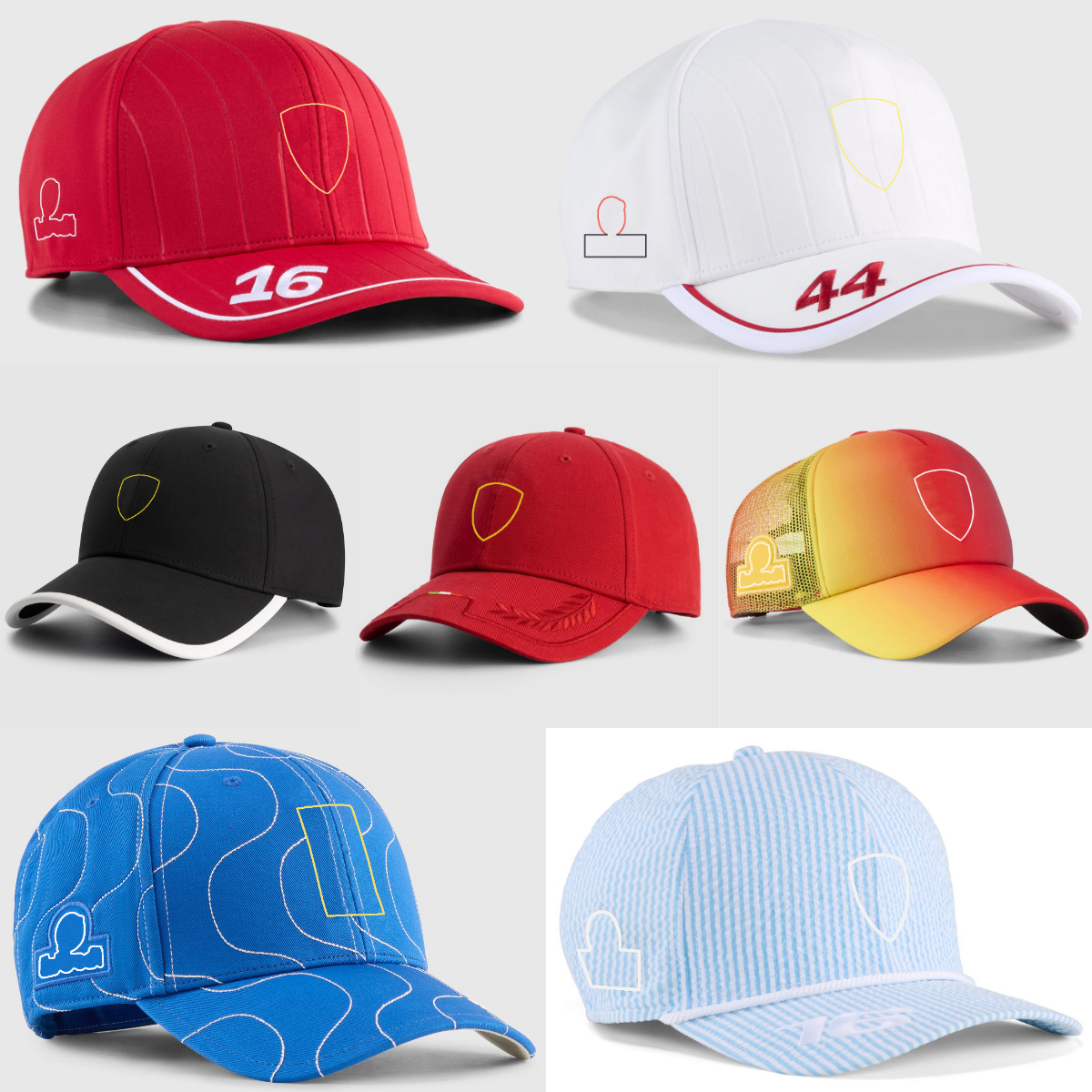 F1 2025 Team Racing Baseball Cap Formula 1 Driver New Curved Brim Cap F1 Collection Men Women Fans Embroidery Cap Summer Sun Hat