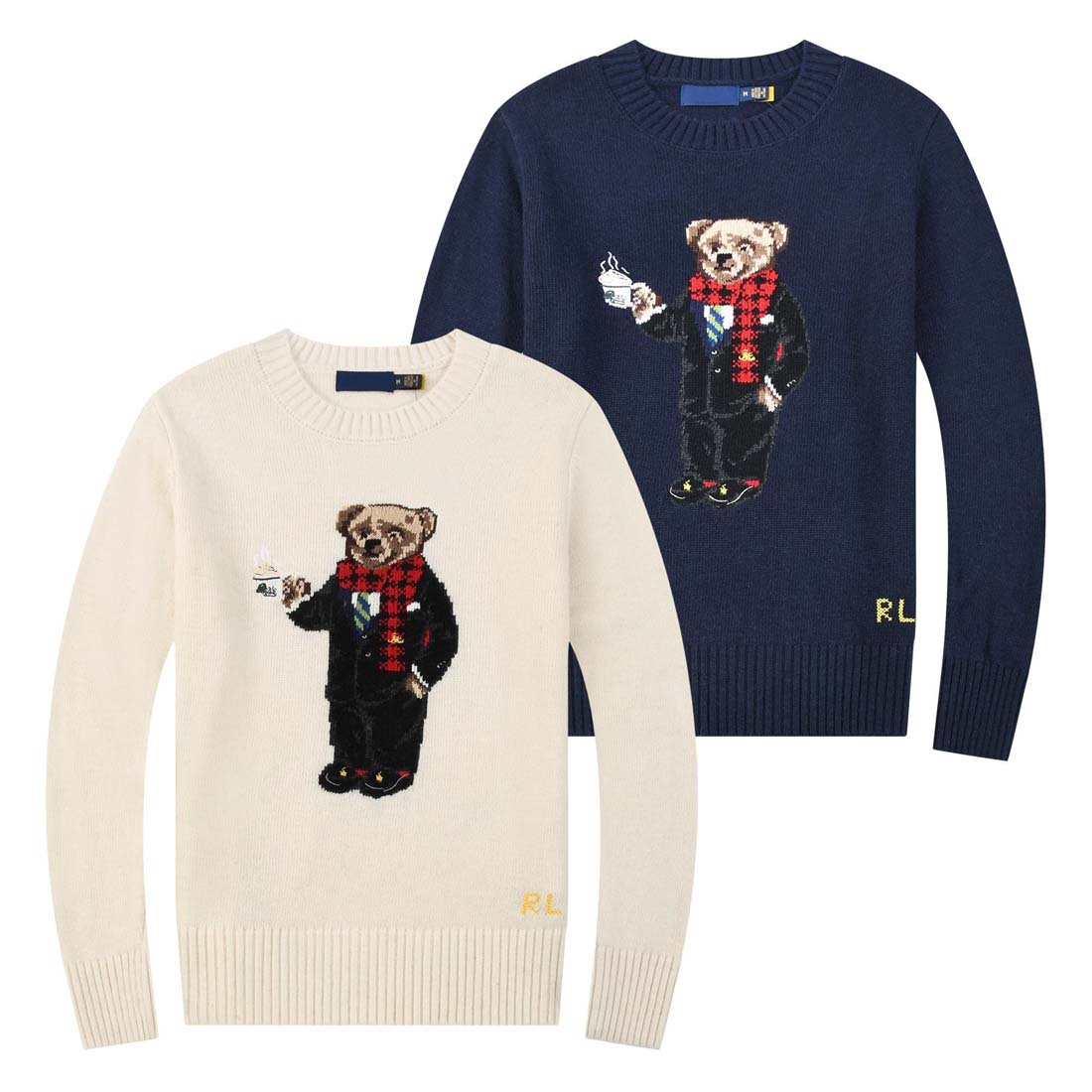 Men Sweaters Designer Sweaters Winter Soft Basic Women Pullover Cotton Bear Pulls Fashion Knitted Jumper Teddy Bear Embroidery Unisex Sweaters