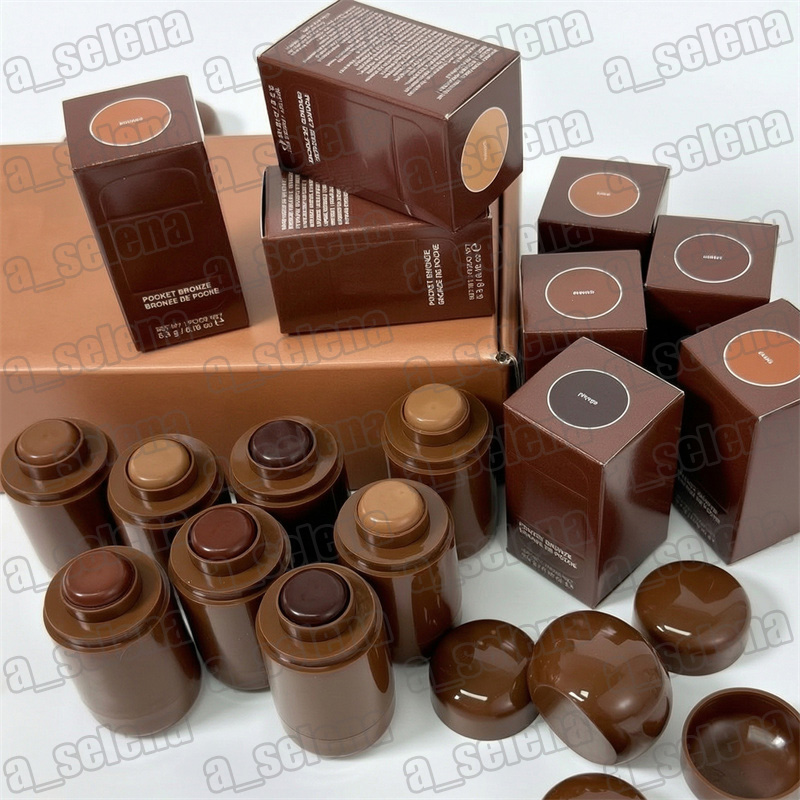 Face Makeup 8 Colors Pocket Bronze Bronzers Stick Facial Contour 5.3g