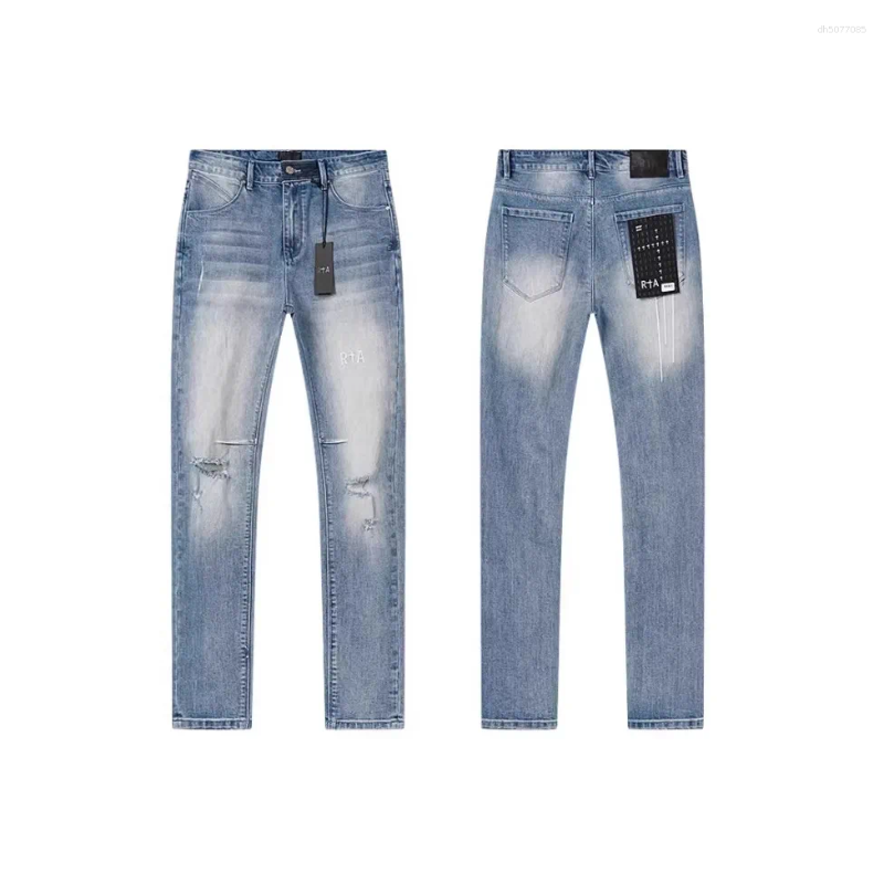 Men's Pants 26SS Model RTA Denim High-Quality Heavy Fabric Street Trendy Stock One Day Ship Out